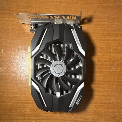 MSI NVIDIA GeForce GTX 1050 Ti 4GB GDDR5 Graphics Card HDMI DisplayPort DVI-D