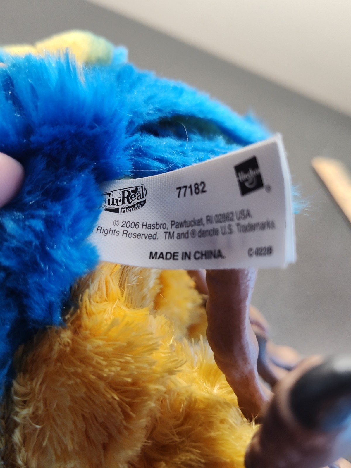 Hasbro FurReal Friends Squawkers Macaw Parrot Interactive Bird, tested Bird Only