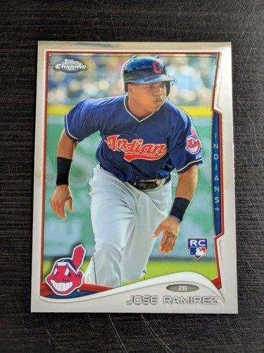2014 Topps Chrome #45 Jose Ramirez RC HOT! Future HOF 3X 30/30 CLUB