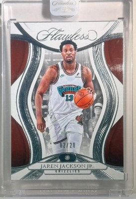 2024-25 Panini Flawless Jaren Jackson Jr. DIAMOND /20 #13