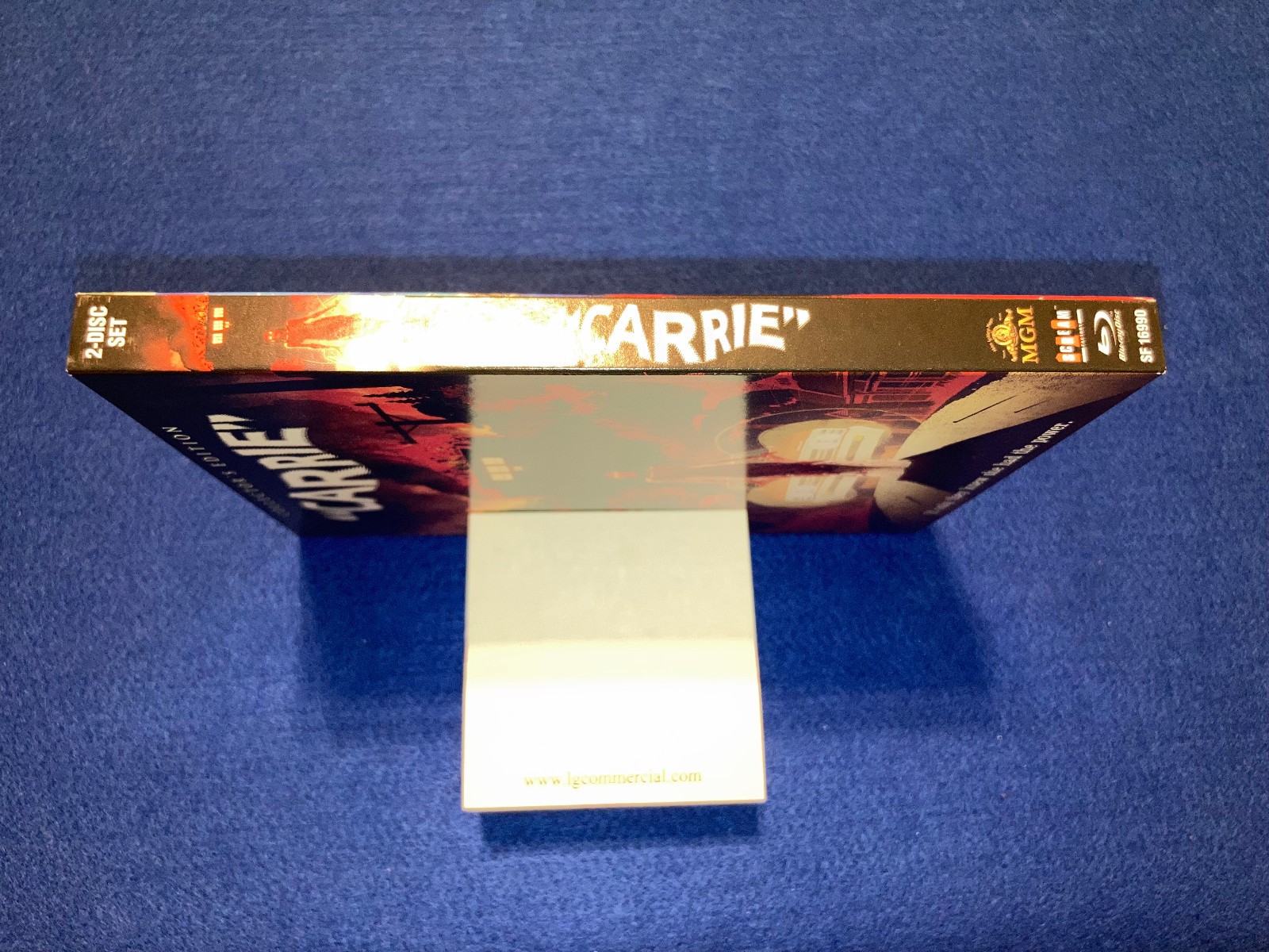 WATCHED ONCE Carrie 40th Anniversary Collector's Edition Blu-ray w/ Slipcover