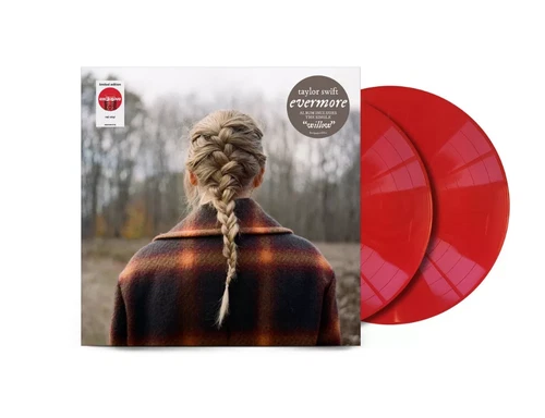Taylor Swift - Evermore (Exclusive, Red Vinyl 2 LP) - USED !!!