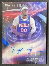 Reggie Jackson 2025-26 Topps Midnight Stroke of Midnight Auto #SM-RJ