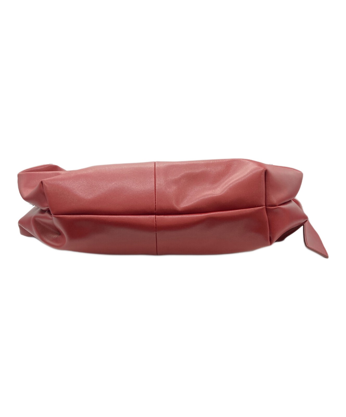 Ameri UND 2WAY CONSTRUCTIVE LEATHER BAG  Red - image 4