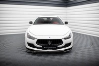 Maxton Design Frontlippe V.1 Passend FüR Maserati Ghibli Mk3 Fl Schwarz Hochglan
