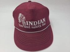 Vintage Indian Fire & Safety Inc Rope Strapba...