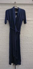 New Quince Tencel Jersey Midi Wrap Dress Women's Size Medium