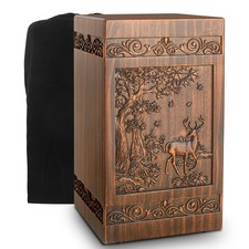Wooden Urn for Ashes Adult Male Female, Cremation Urns for Human Ashes Adult ...