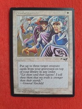 Reinforcements, MTG Alliances (1996) Common White Instant NM+
