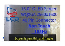 Lenovo 5D11S77254 16" WQXGA 165Hz Non Touch Laptop OLED Screen