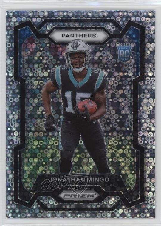 2023 Panini Prizm Rookies No Huddle Prizm Jonathan Mingo #312 rf2