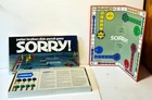 Vintage 1972 Sorry! Board Game Parker Brothers - COMPLETE