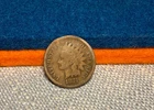 (#102750) Indian Head Cent: 1874.  Good   (see video!)