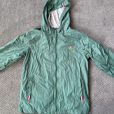 Jingle Bangala Green Hooded Windbreaker Jacket Kids Size 10 12