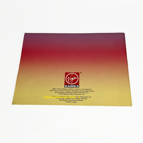 Robin Hood Pr&iacute;ncipe de los Ladrones NES Folleto de Instrucciones Juegos V&iacute;rgenes