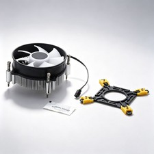 RGB CPU Cooler Fan 9cm Silent Rainbow for LGA 1150/1151/1155/1156/1200/1366