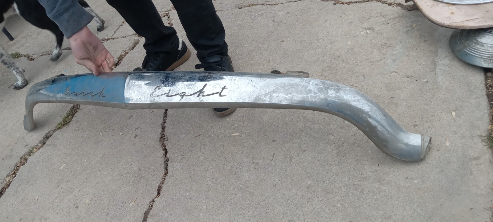 Original Buick Eight front grille section from the Straight 8 era.