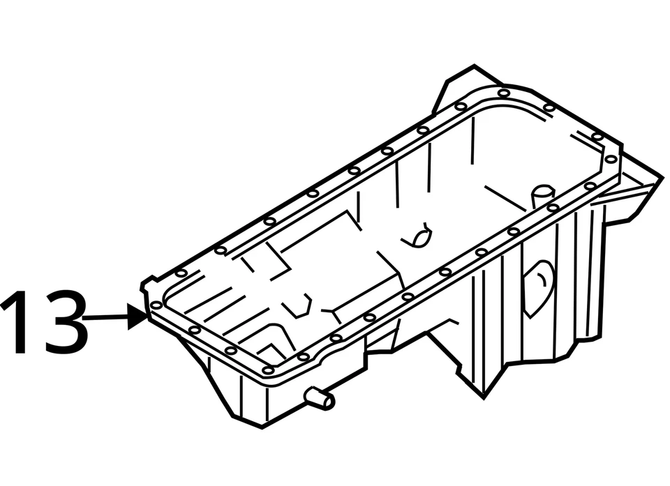 2001-2006 BMW 325i 328i 330i Z4 Engine Oil Pan 11131432703 OEM Used Foto 4 de 4