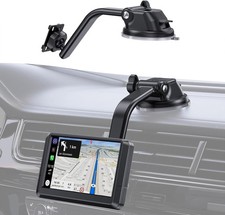 Suction Cup CarPlay Screen Mount Strong Hold Dashboard That Black