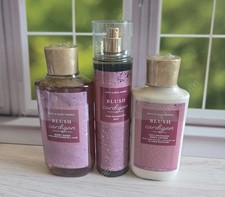 bath and body works blush cardigan shower gel body lotion fine fragrance mist