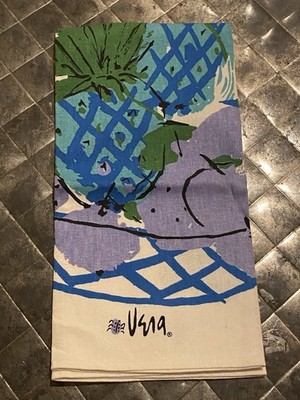    NWOT VERA   Neumann B PINEAPPLE Kitchen Tea Hand Towel NWOT   