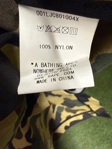 A Bathing Ape Camo Jacket sz. L image 4