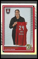 2025 Donruss WNBA #64 Brionna Jones Holo Atlanta Dream