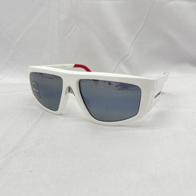 Vuarnet Mens Altitude 03 Polarized Mirror Sunglasses VU40039U-Y White/Red