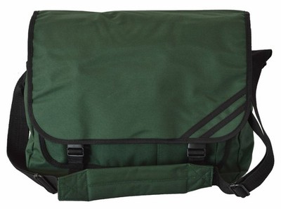 TASCHE SCHULTERGURT MESSENGER LAPTOP SCHULE ARBEIT BÜRO SCHULTER GRÜN HERREN