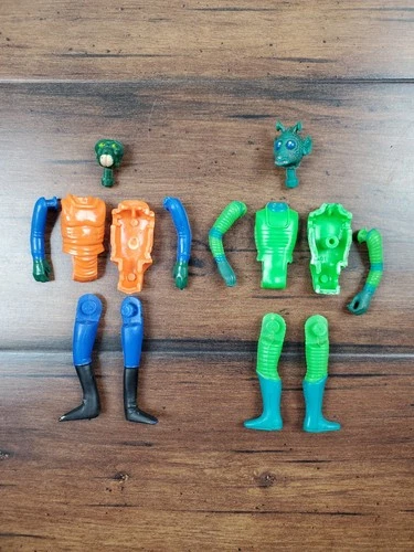 Vtg 1978 Star Wars Greedo Walrus Man Kenner Broken Sonic Weld Figure Part Lot