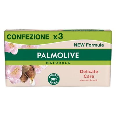 PALMOLIVE FESTE SEIFE MANDELN & MILCH 90 GR X 3