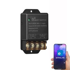 Otcboimo 30A Hight Power WiFi Wireless Smart Switch, DIY Module for Smart...