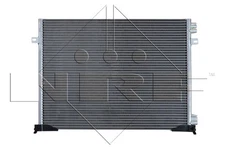 Front NRF 35482 Condenser, Air Conditioning for Nissan,Opel,Renault,Vauxhall
