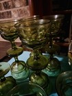 Set Of 20 MCM Fostoria Argus Green Water Glasses Goblet Henry Ford 6 1/2” — photo 8