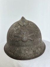 Casque Adrian M26 Armée Française WW2 complet original avec jugulaire
