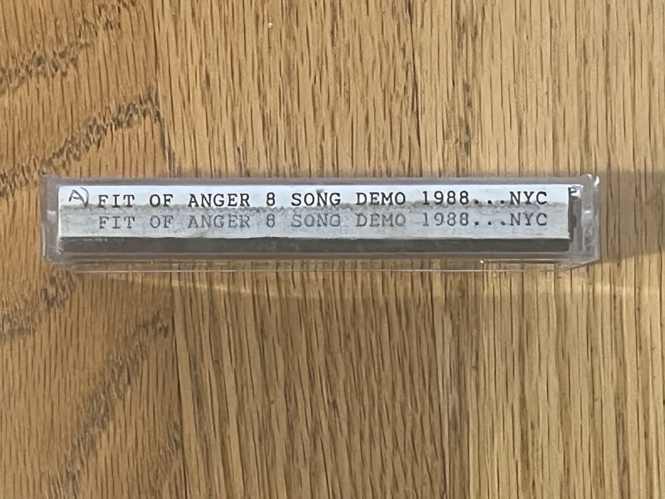 Fit Of Anger Demo Cassette 1988 NYHC Outburst Breakdown Gorilla Biscuits CroMags - Image 2 of 4