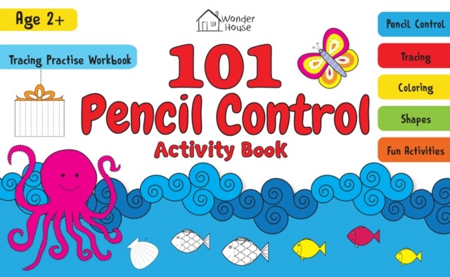 101 Pencil Control Activity Book For Kids by House Books Wonder (PB 2022) - Image 2