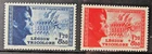 FRANCE 1942 - TRICOLOR LEGION 1f.20 + 8f.80 YVERT N° 565/66 new ** SIZE 26E