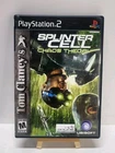 Tom Clancy's Splinter Cell Chaos Theory Playstation 2 Ps2 Complete Cib Tested