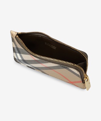 Burberry Somerset Check Card Holder Sand | eBay