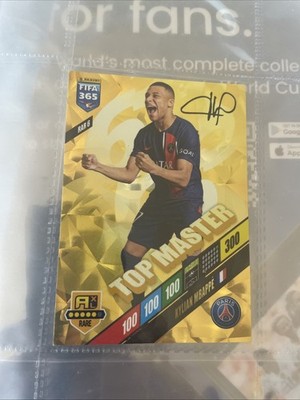 Panini 2024 FIFA 365 Adrenalyn XL Top Master #RAR 6 Kylian Mbappe 