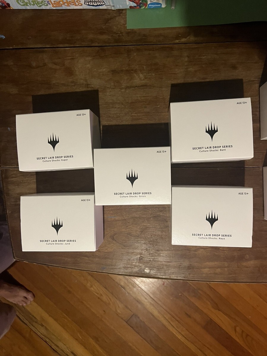 Magic The Gathering MTG- SECRET LAIR - CULTURE SHOCKS BUNDLE | eBay
