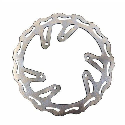 Disque de frein rotor avant KKE 260mm compatible avec Honda CRF250R CRF450R 2015-2024 Argent - Photo 3/12