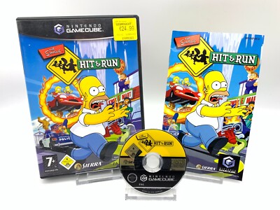 The Simpsons: Hit & Run (Nintendo GameCube) Spiel inkl. Anleitung & OVP [GUT]