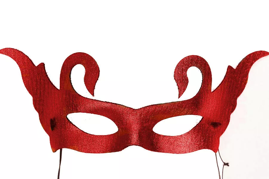 Devil Masquerade Red Eyemask, Red Eyemask