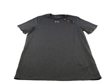 NEW Men's Under Armour Short Sleeve Locker Tee 2.0-Small, Dark Gray 1305775 
