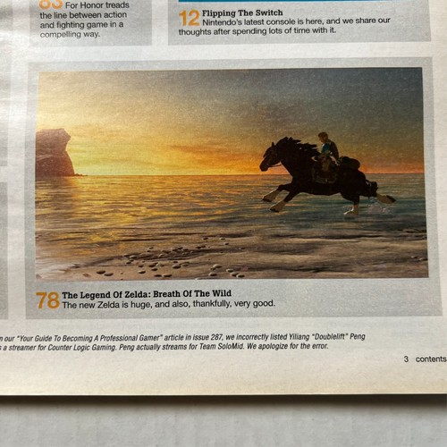 Game Informer Magazine Issue #288 APR 2017 UNCHARTED: THE LOST LEGACY NM+ ZELDA - Picture 6 of 8