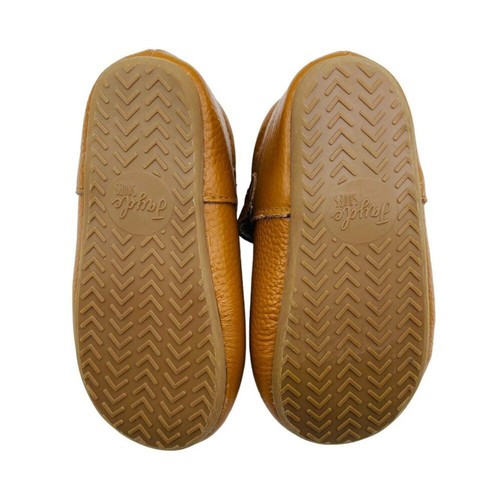 Jayde Shoes Leather Caramel T-Bar Style Toddler Size 7 - Picture 6 of 6