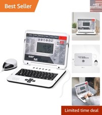 Interactive Kids Laptop - 80 Modes for Learning Alphabet, Math, and Music