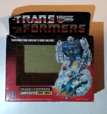 Transformers G1 Jumpstarter Twin Twist Autobot Original Box Hasbro 1984